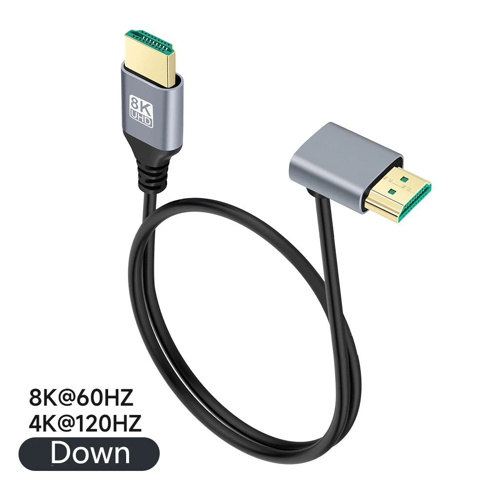 90 degree HDMI 2.1V Cable Cord - Hdmi Arc Cable reseña y precio