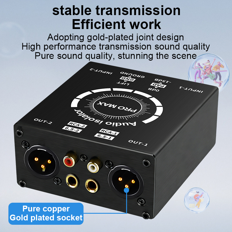 3Pin XLR/RCA/TS/TRS Ground Loo - Home Cinema Unit reseña y precio