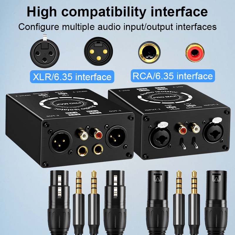 3Pin XLR/RCA/TS/TRS Ground Loo - Home Cinema Unit reseña y precio