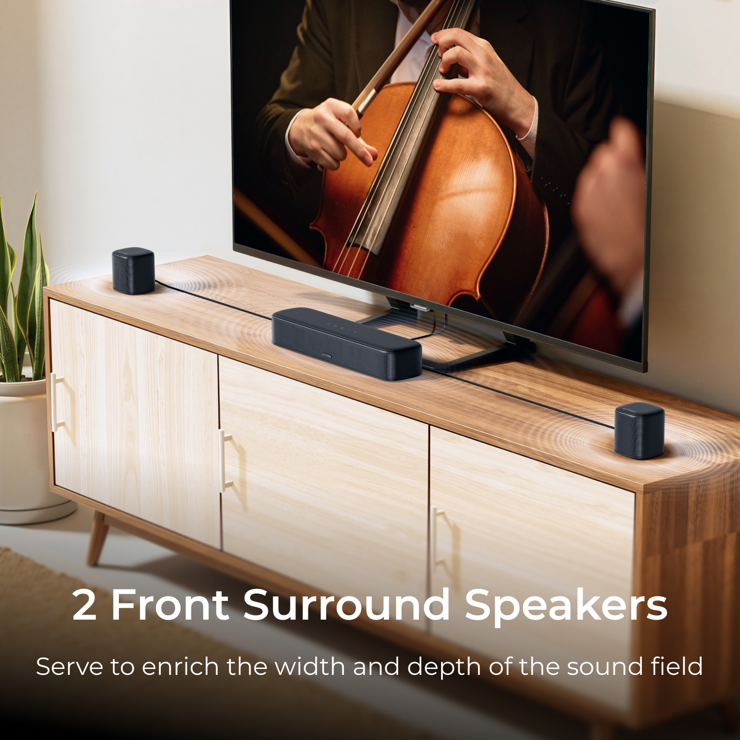 ULTIMEA 7.1ch Sound Bar with S - Home Cinema Unit reseña y precio