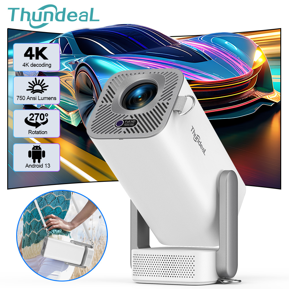 ThundeaL New TD80Pro 4K Full H - Video Home Cinema reseña y precio