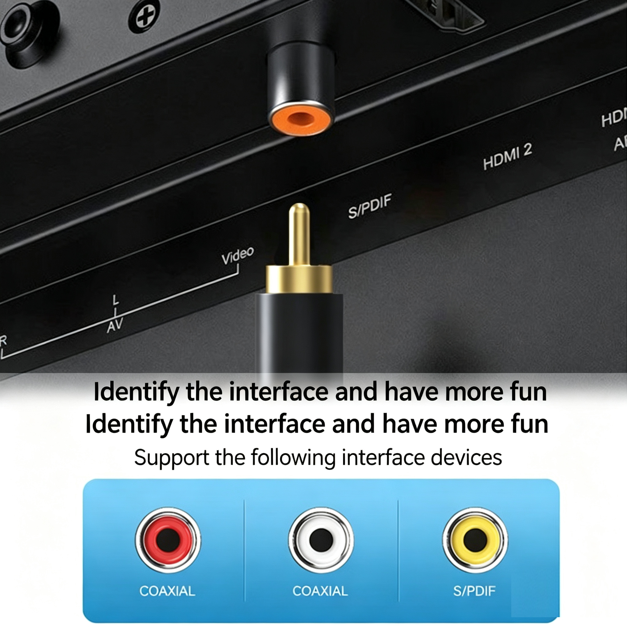 Coaxial Digital Audio Cable Su - Genius Home Cinema reseña y precio