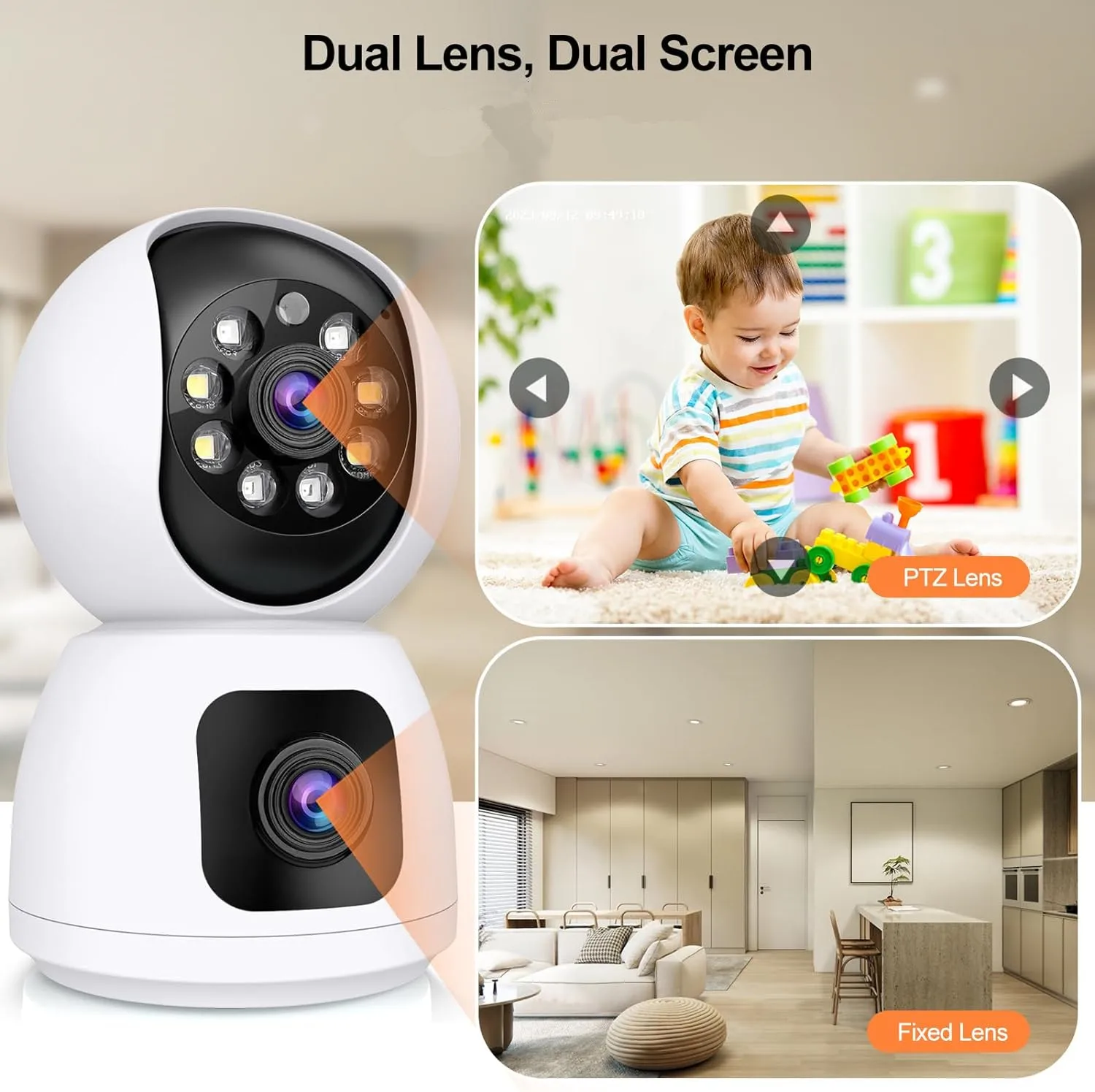 Tuya  4K 8MP HD WiFi Camera In - Home Cinema Screen reseña y precio