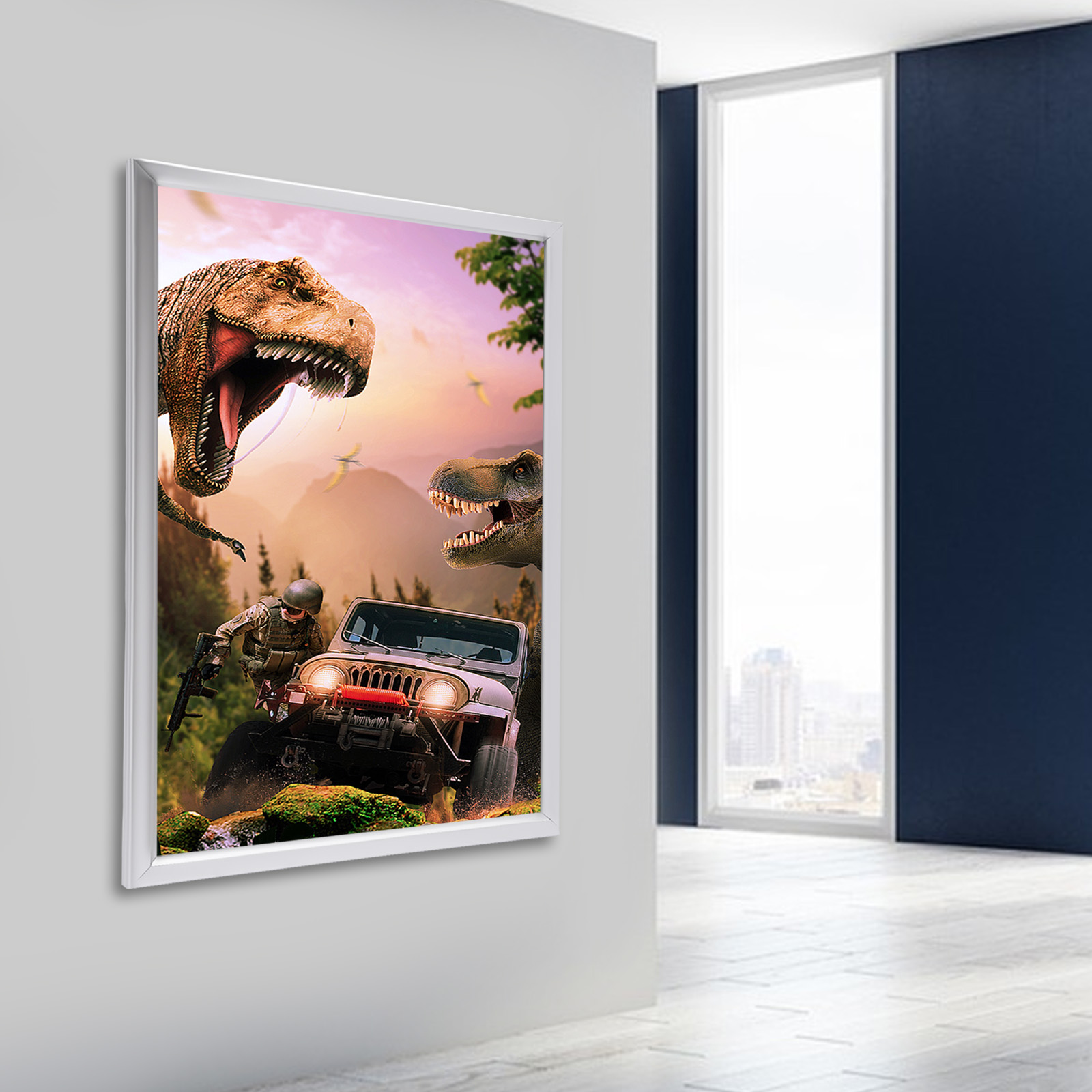 LED Movie Poster Frame Light B - Home Cinema Wall Lights reseña y precio