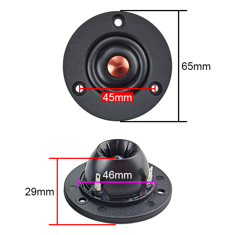 GHXAMP 2 Inch 65mm Dome Tweete - Home Cinema Unit reseña y precio