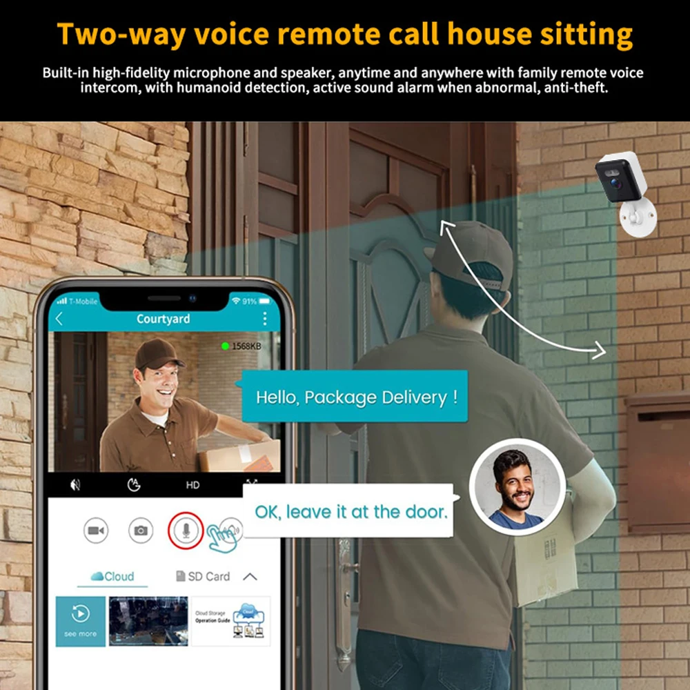 Tuya Smart Mini 5MP WiFi IP Ca - Home Cinema Sony reseña y precio