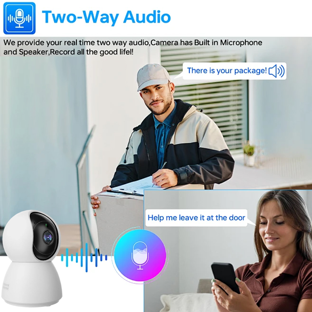 Indoor 5MP WiFi PTZ Camera Tuy - Home Cinema Sony reseña y precio