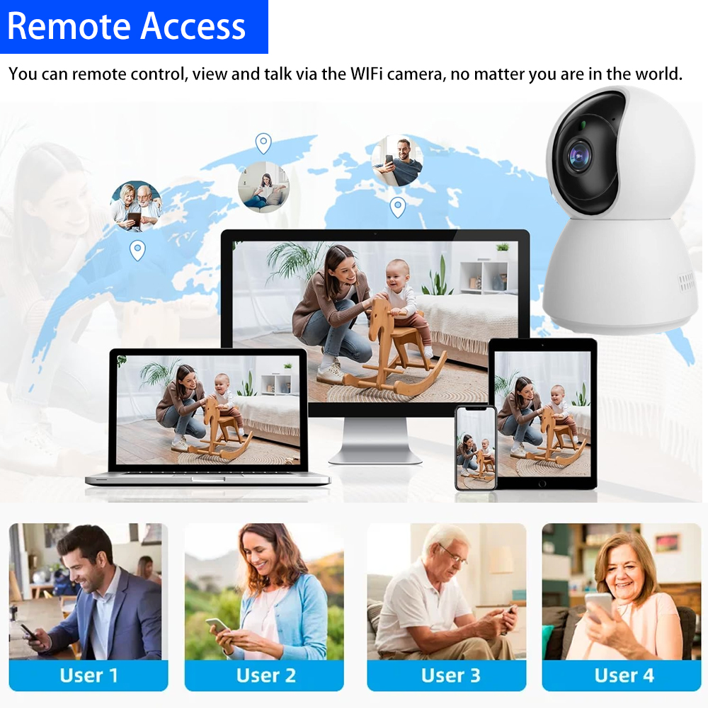 Indoor 5MP WiFi PTZ Camera Tuy - Home Cinema Sony reseña y precio