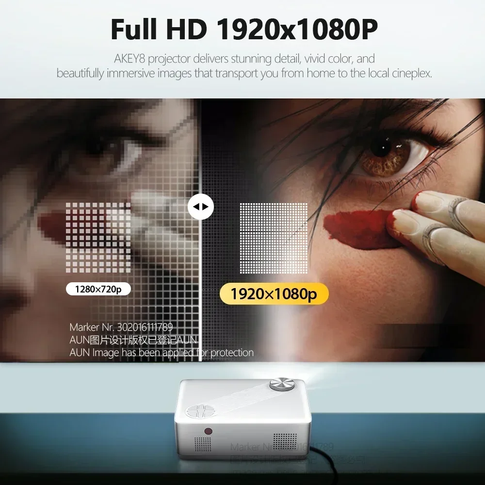 LED Projector Full HD Video Pr - Video Home Cinema reseña y precio