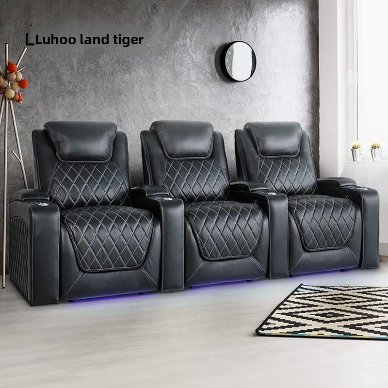 High-End Electric Leather Sofa - Home Cinema High End reseña y precio