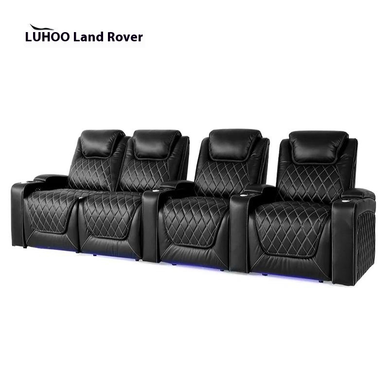 High-End Electric Leather Sofa - Home Cinema High End reseña y precio