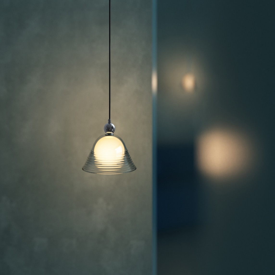 Modern Sunset Glass Pendant Li - Home Cinema Glasses reseña y precio