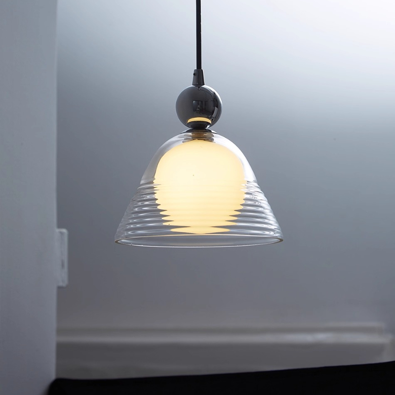 Modern Sunset Glass Pendant Li - Home Cinema Glasses reseña y precio