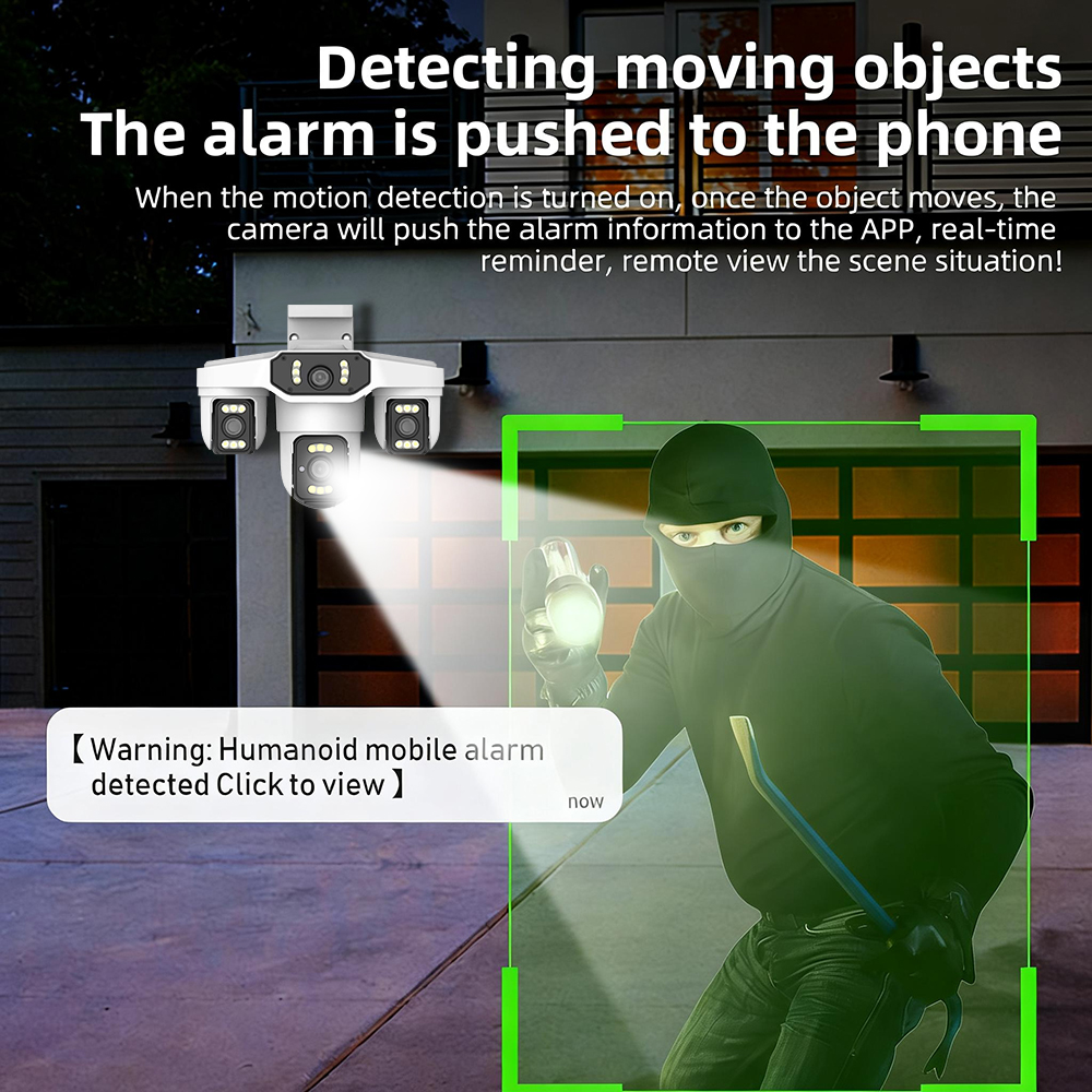 Yoosee 15MP 8K IP Camera Three - Home Cinema Screen reseña y precio