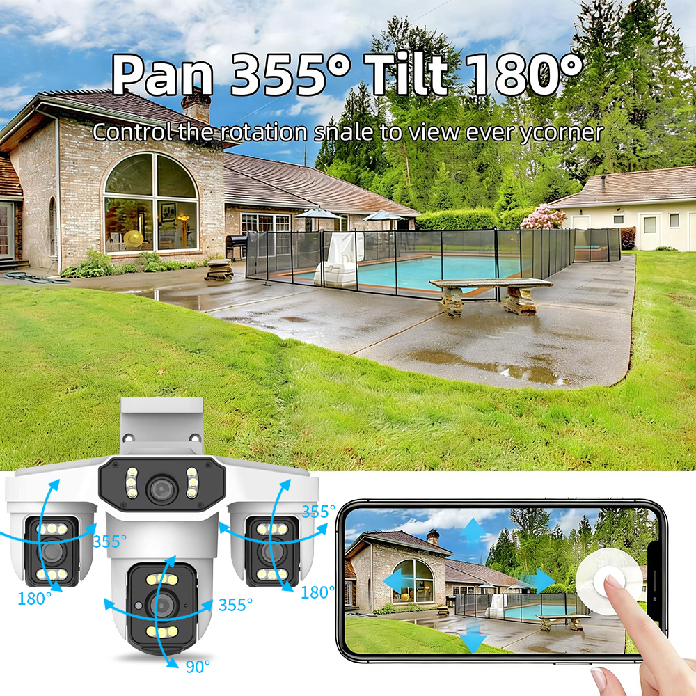 Yoosee 15MP 8K IP Camera Three - Home Cinema Screen reseña y precio