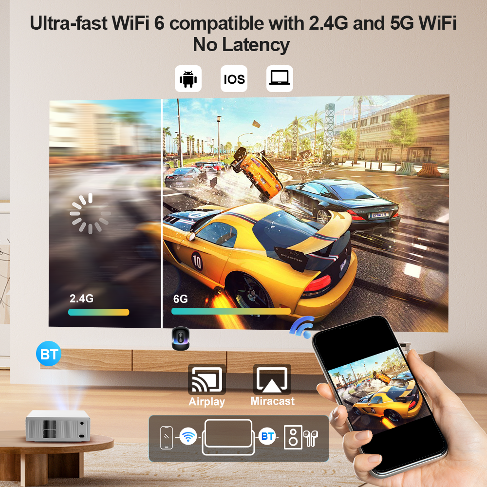 ThundeaL TD95W FHD Portable Pr - Video Home Cinema reseña y precio