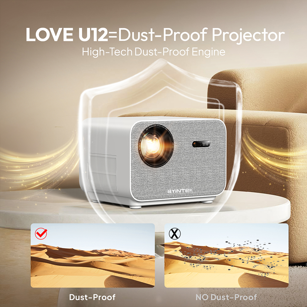BYINTEK LOVE U12 Full HD 1080P - Video Home Cinema reseña y precio