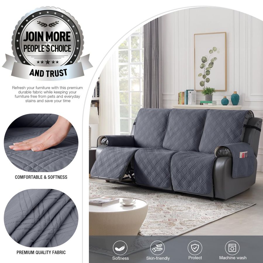 Waterproof Recliner Sofa Cover - Recliner Sofa Cover reseña y precio