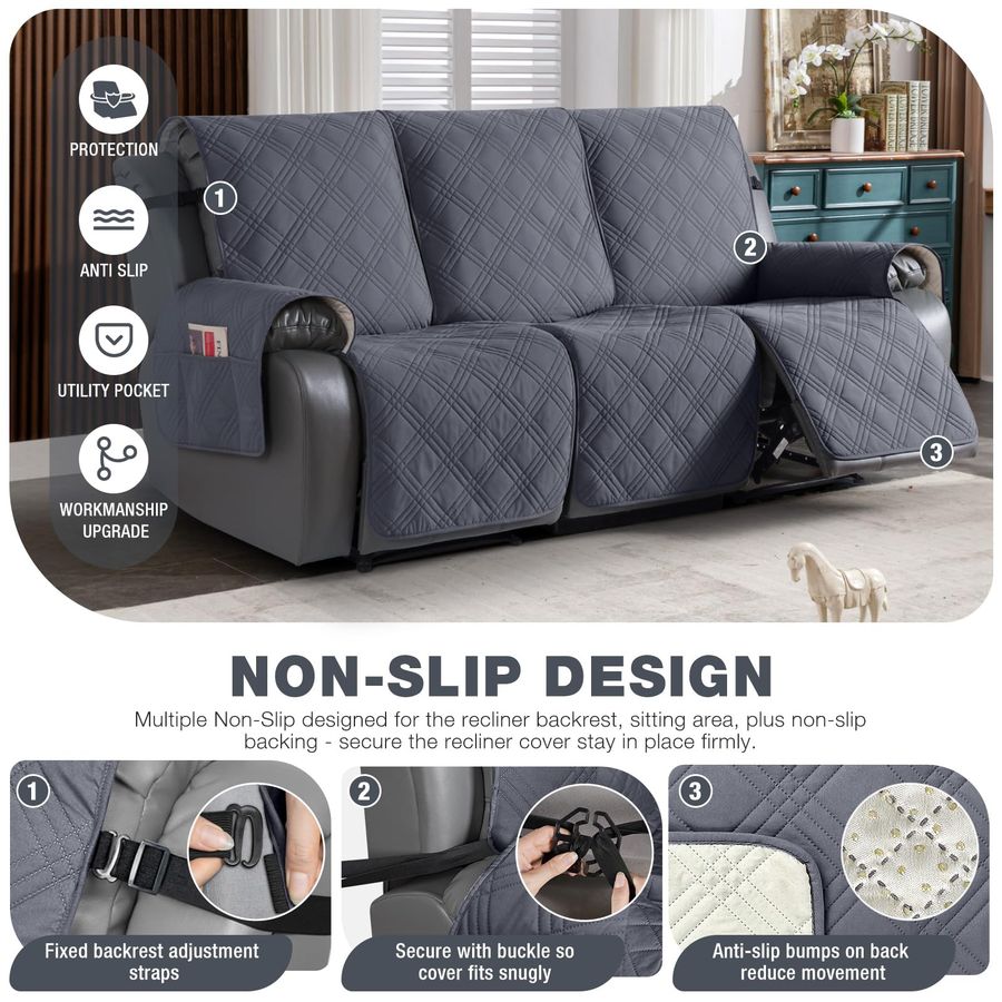 Waterproof Recliner Sofa Cover - Recliner Sofa Cover reseña y precio