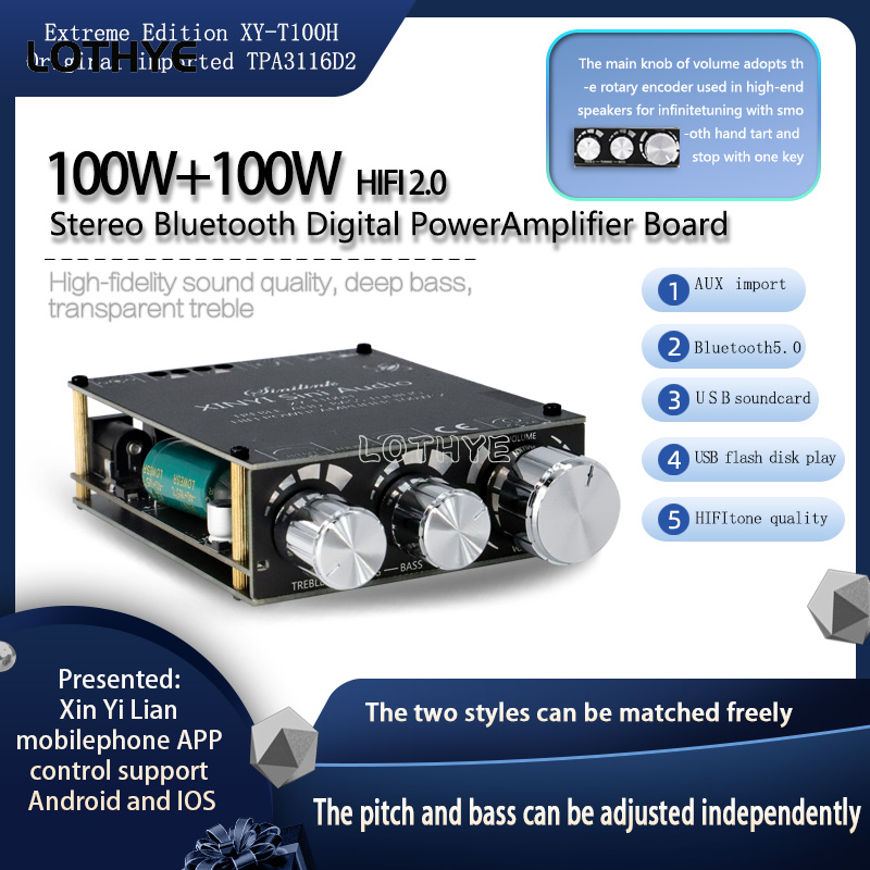 100w+100w Bluetooth 5.0 Power  - Genius Home Cinema reseña y precio