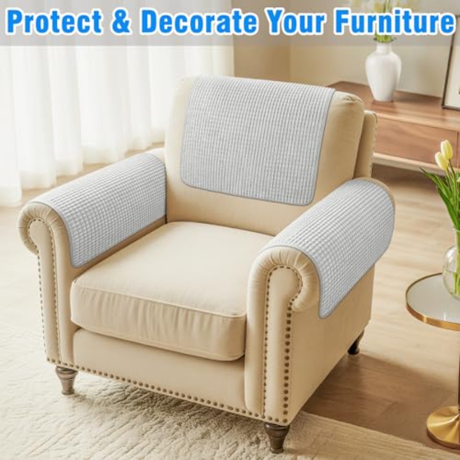 Couch Arm Covers, Sofa Arm Cov - Recliner Sofa Cover reseña y precio