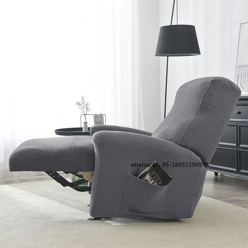Jacquard Stretch Recliner Sofa - Recliner Sofa Cover reseña y precio