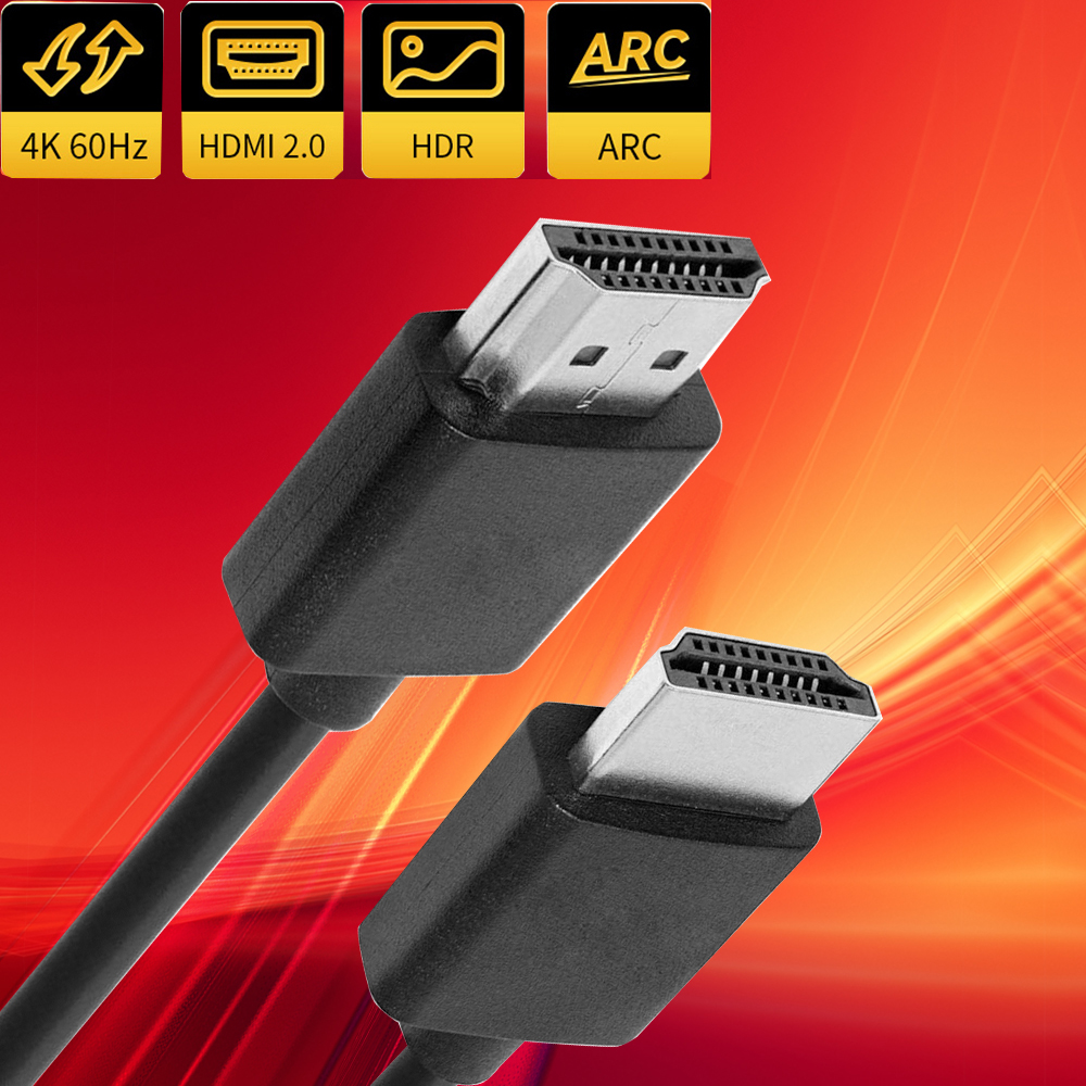 Short HDMI 2.0 Cable 4K 60Hz 5 - Hdmi Arc Cable reseña y precio