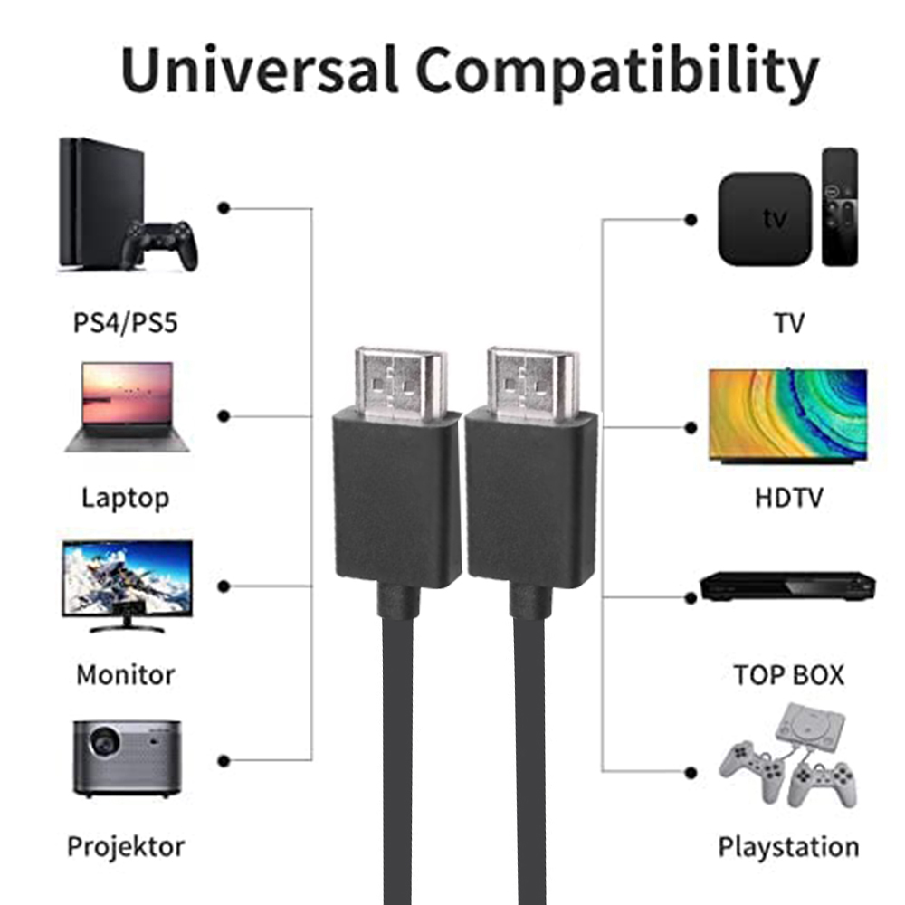 Short HDMI 2.0 Cable 4K 60Hz 5 - Hdmi Arc Cable reseña y precio