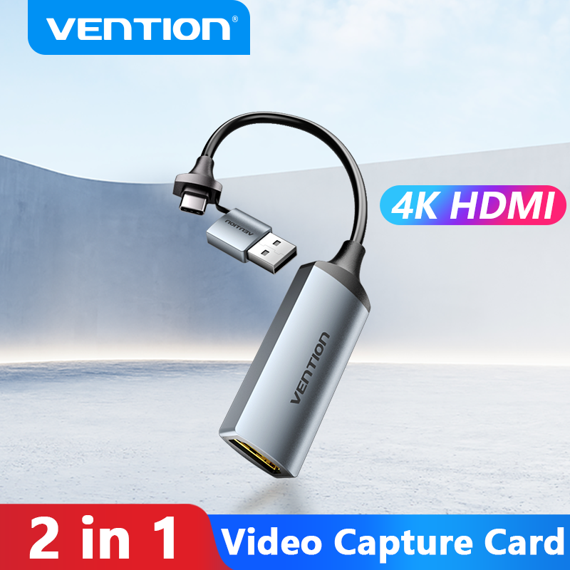 Vention Video Capture Card 4K  - Home Cinema Usb reseña y precio