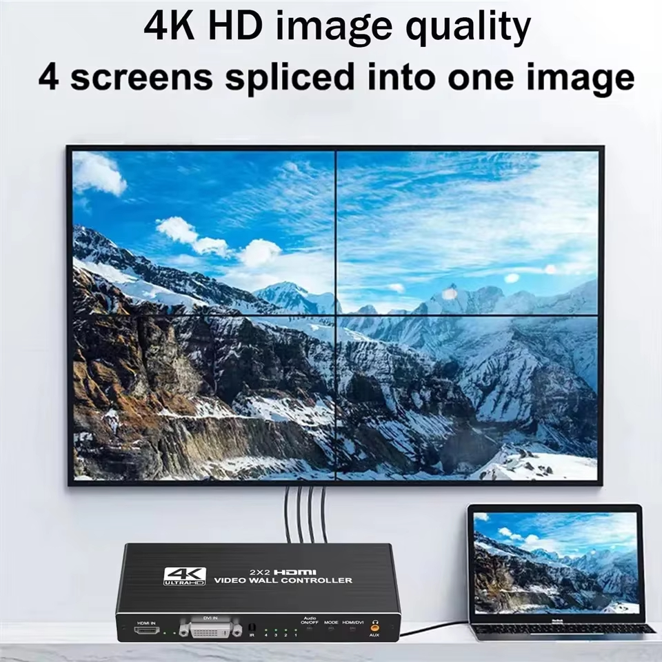 4K 2x2 Video Wall Controller T - Home Cinema Screen reseña y precio