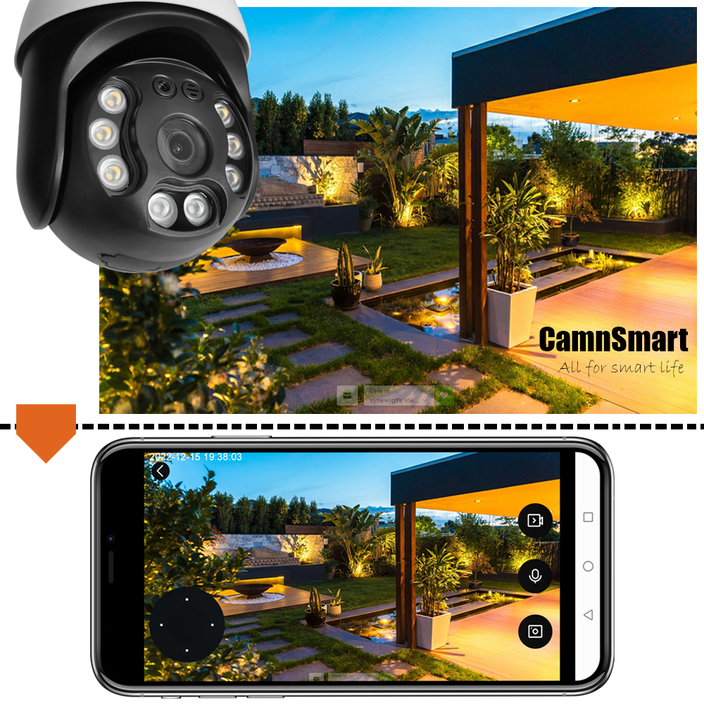 Camnsmart Tuya 5MP Alexa Wifi  - Home Cinema Sony reseña y precio