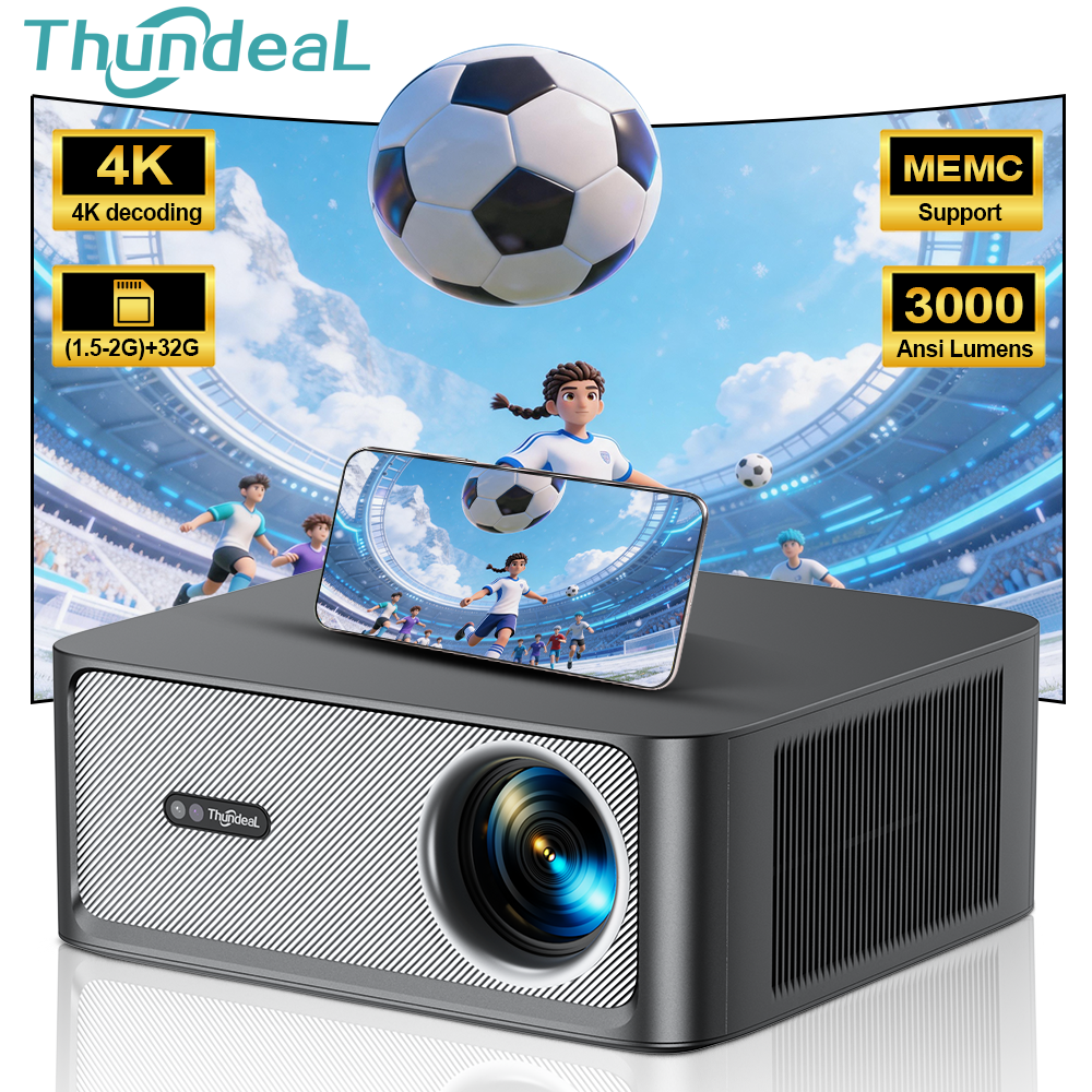 ThundeaL 3000Ansi 4K Full HD P - Video Home Cinema reseña y precio