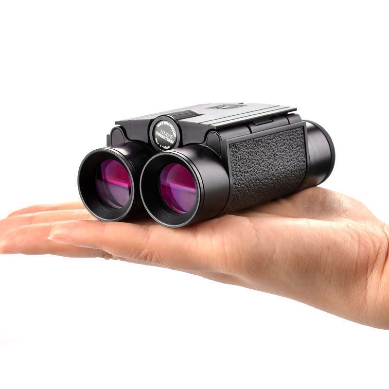 Shuntu 10X25 ED Pocket Binocul - Home Cinema Center reseña y precio