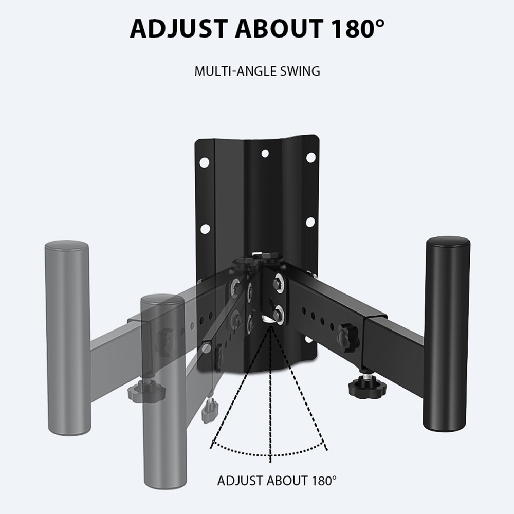 1 Pair Speaker Wall Mounts Bra - Wall Mount Speaker reseña y precio