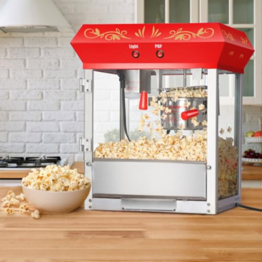 Popcorn Machine 4oz Popper wit - Popcorn Machine Home reseña y precio