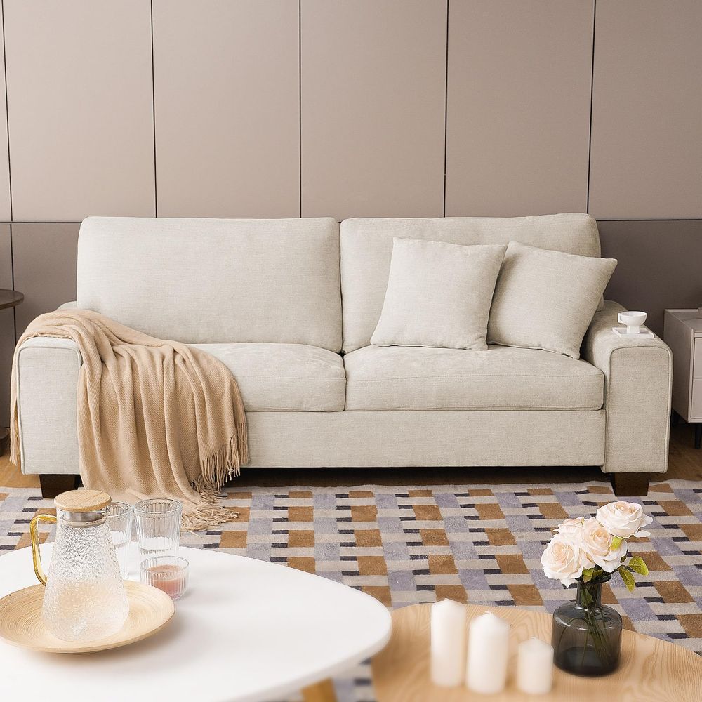 Modern Loveseat Sofa for Livin - Recliner Sofa Cover reseña y precio