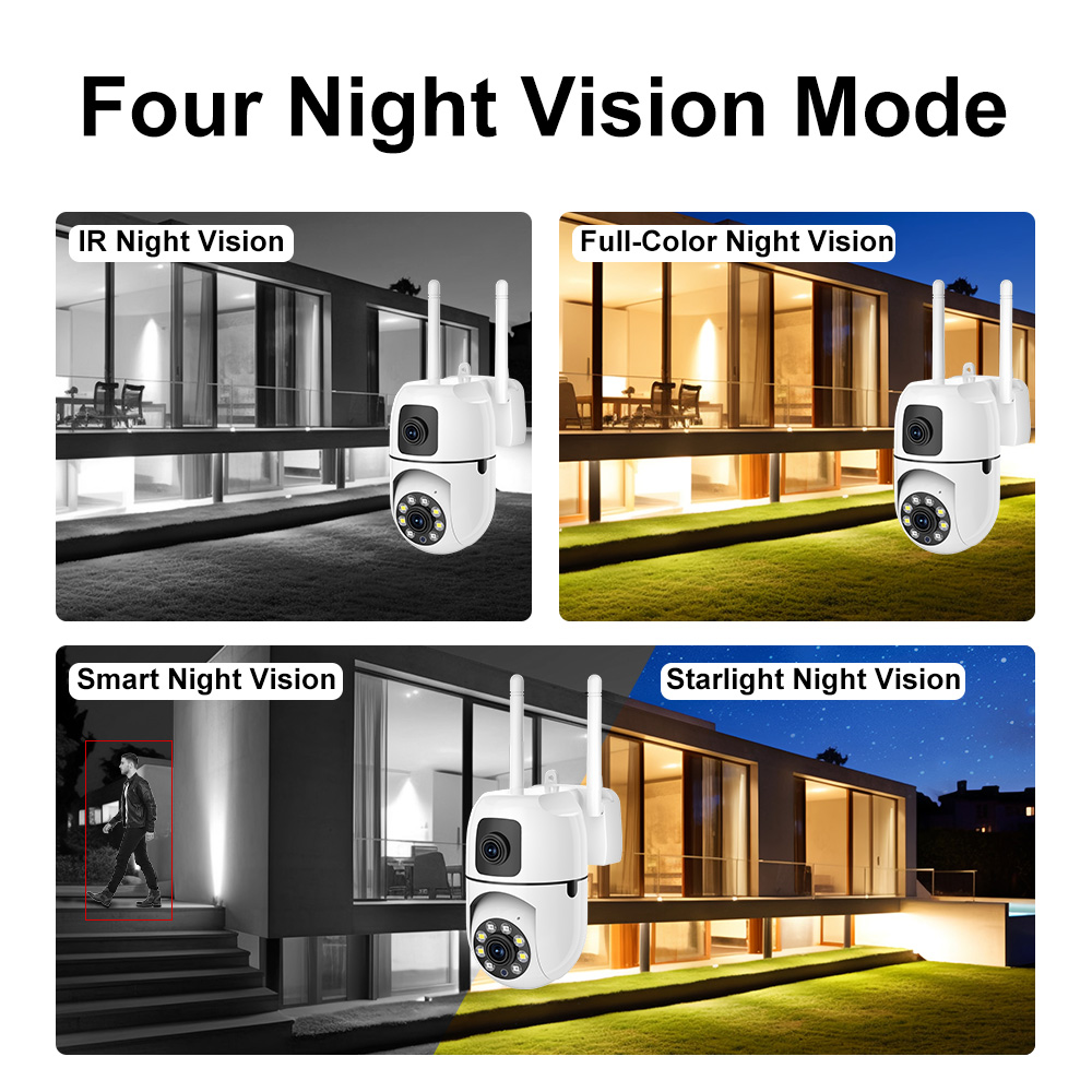 8MP HD Wifi Surveillance PTZ C - Home Cinema Screen reseña y precio