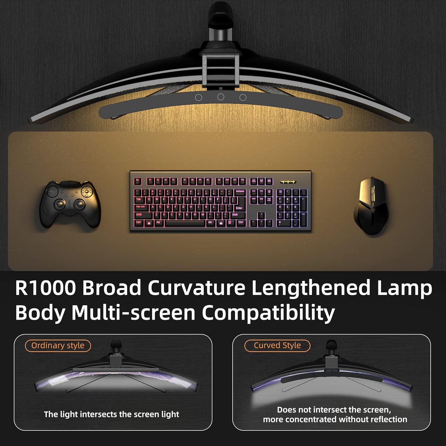 Curved Monitor Light Bar 3 Col - Home Cinema Screen reseña y precio