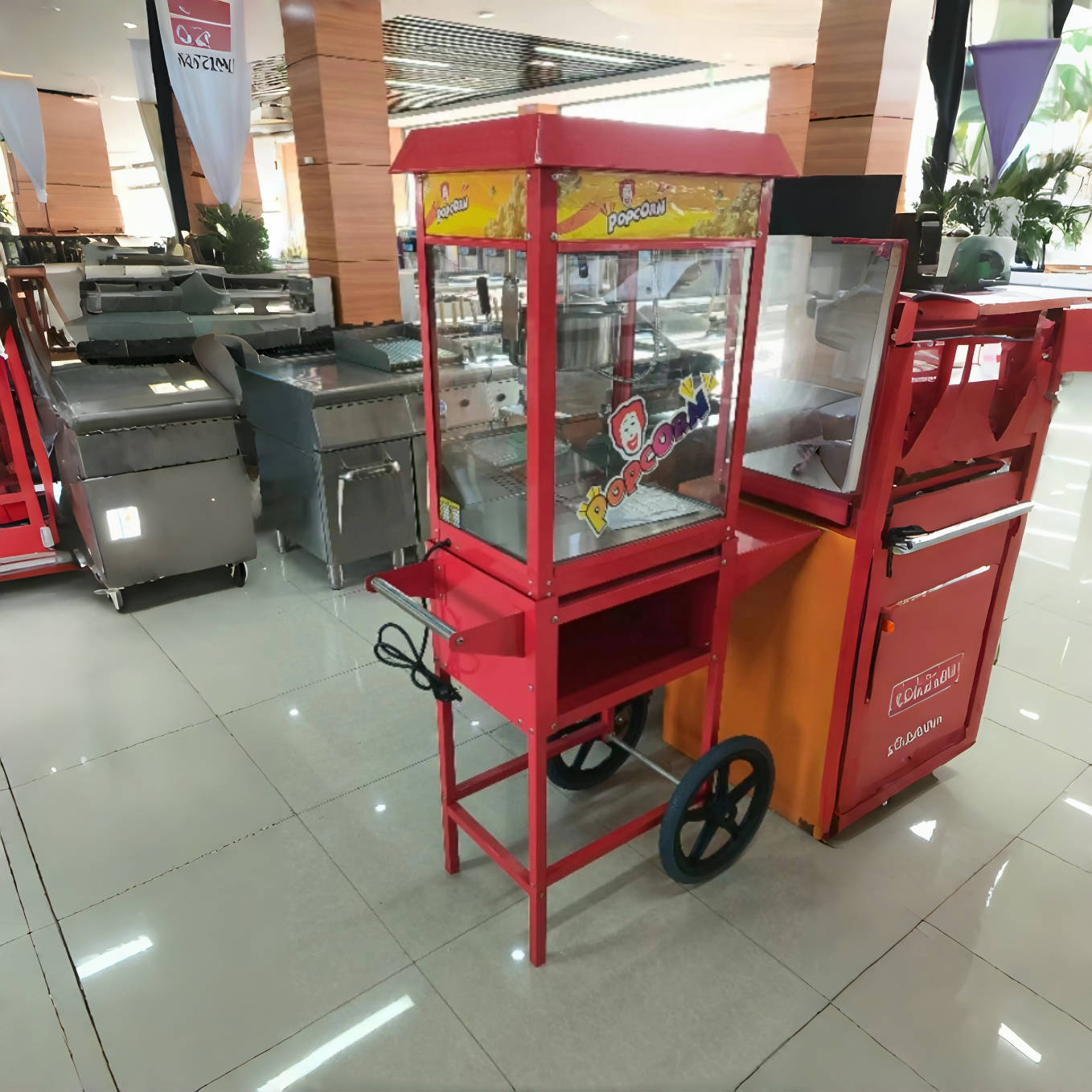 Commercial Popcorn Making Mach - Popcorn Machine Home reseña y precio