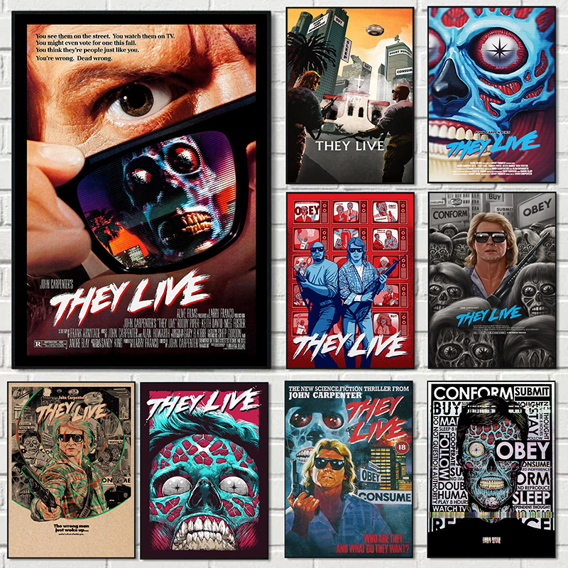 Vintage Art Horror Movie THEY  - Vintage Home Cinema reseña y precio