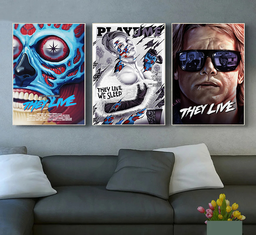 Vintage Art Horror Movie THEY  - Vintage Home Cinema reseña y precio