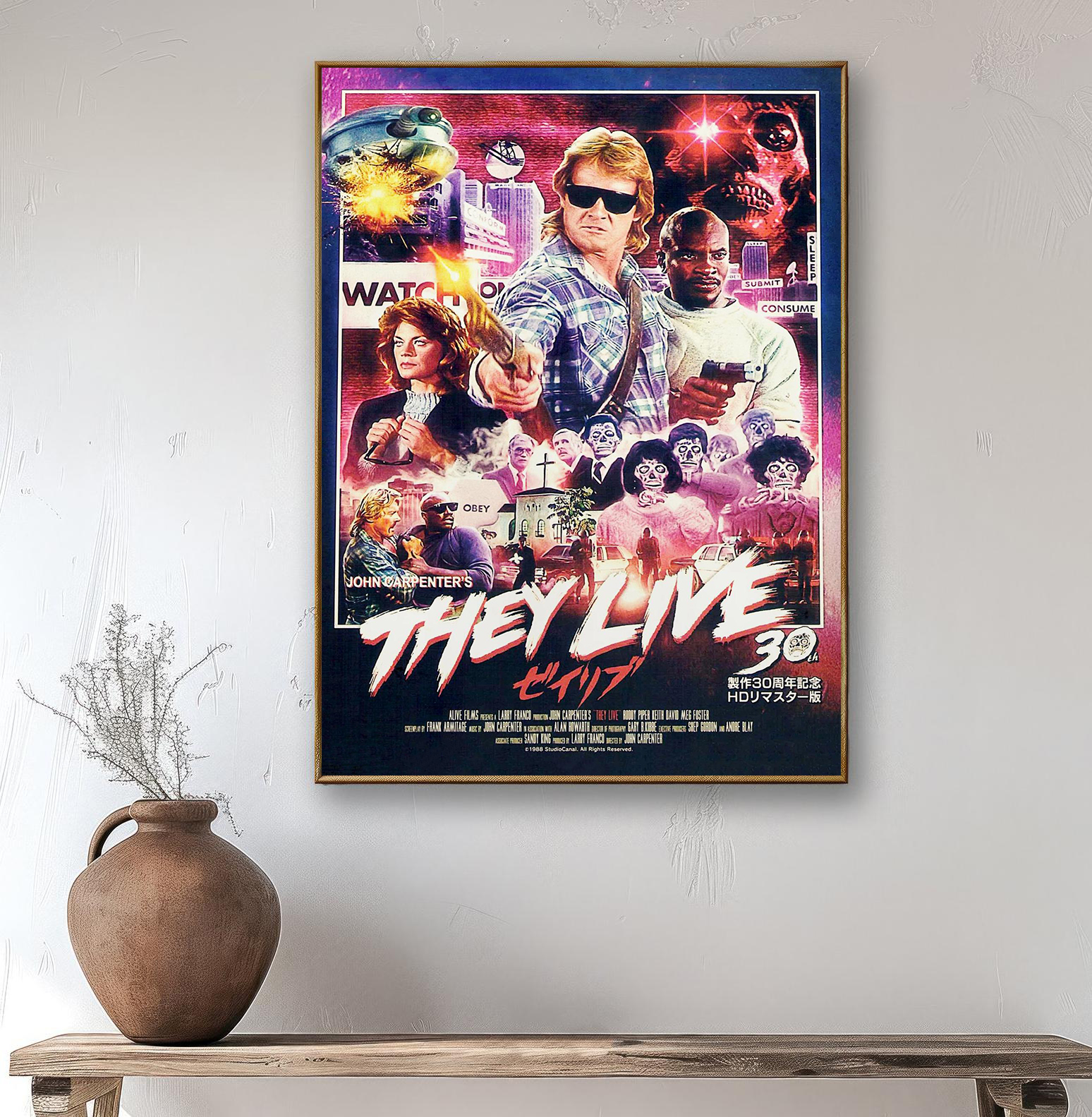 Vintage Art Horror Movie THEY  - Vintage Home Cinema reseña y precio