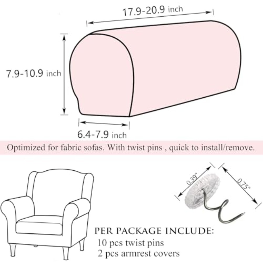 Sofa Couch Arm Chair Covers, A - Recliner Sofa Cover reseña y precio
