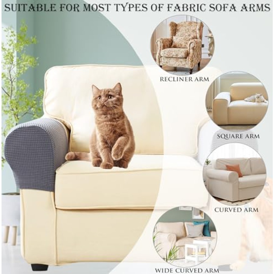 Sofa Couch Arm Chair Covers, A - Recliner Sofa Cover reseña y precio