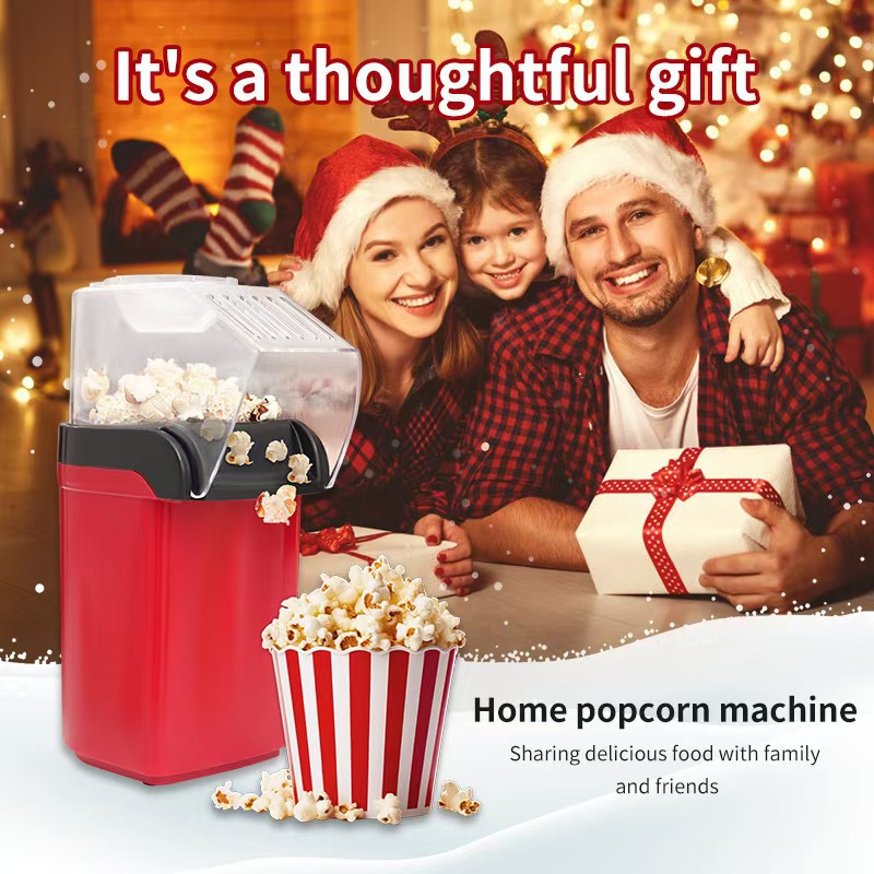 Hot Air Popcorn Maker Mini Ele - Popcorn Machine Home reseña y precio