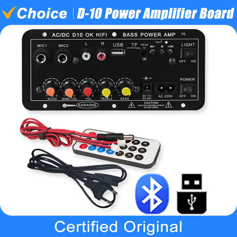 D10 Digital Bluetooth Amplifie - Home Cinema Unit reseña y precio