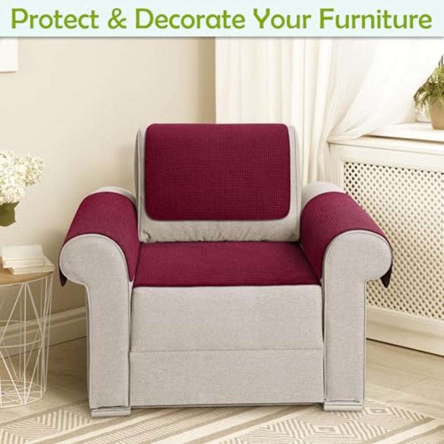 Couch Arm Covers, Sofa Arm Cov - Recliner Sofa Cover reseña y precio