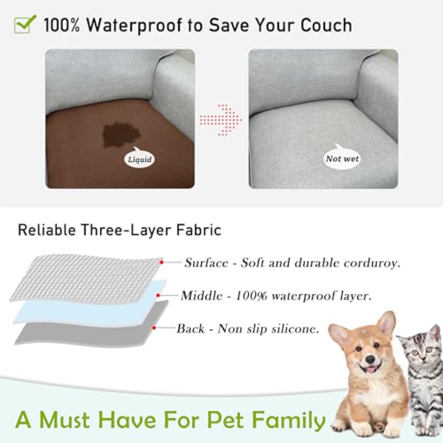 Couch Arm Covers, Sofa Arm Cov - Recliner Sofa Cover reseña y precio
