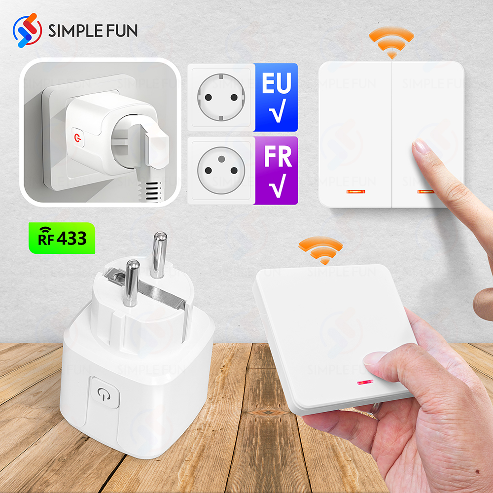 Wireless Socket Remote Control - Home Cinema Wall Lights reseña y precio