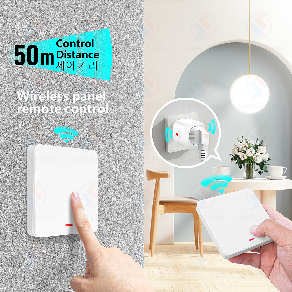 Wireless Socket Remote Control - Home Cinema Wall Lights reseña y precio